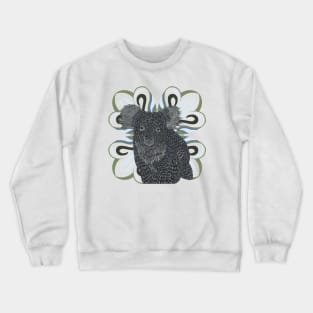 Cute Koala Design Crewneck Sweatshirt